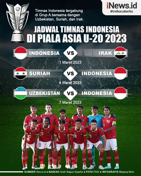 jadwal indonesia vs china u20